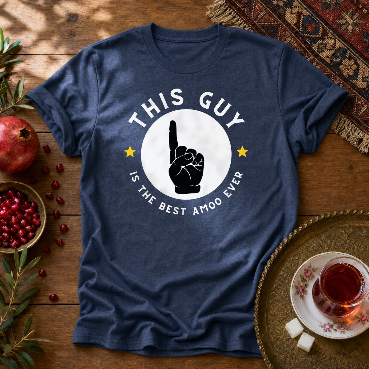 This guy is the best Amoo Unisex T-Shirt - Navy