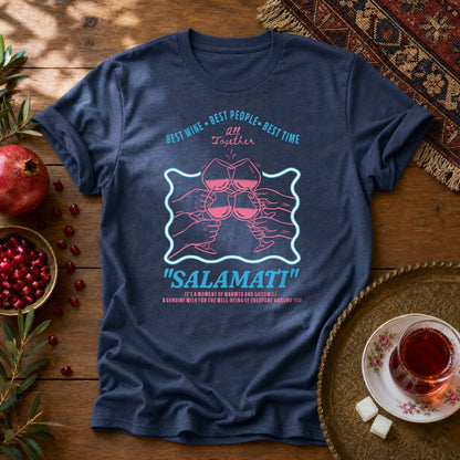 Salamati Explained Unisex T-Shirt - Navy