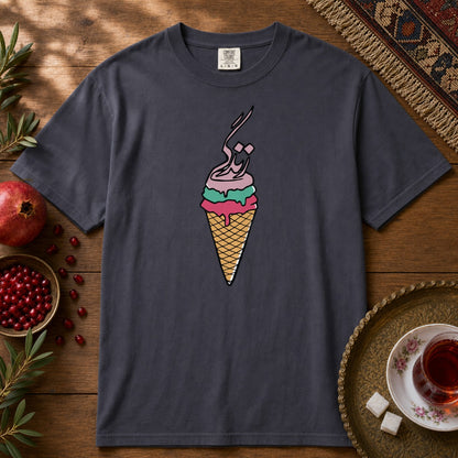 Life Ice Cream Premium Tee - Navy