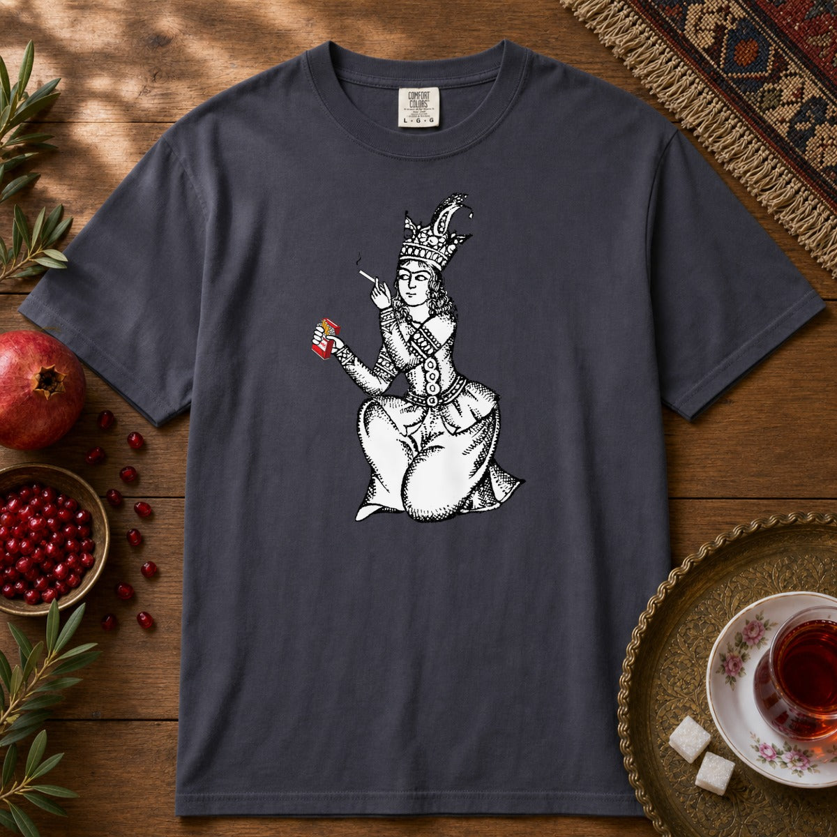 Bahman Premium Tee - Navy