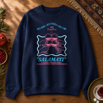 Salamati Explained Sweatshirt - Navy