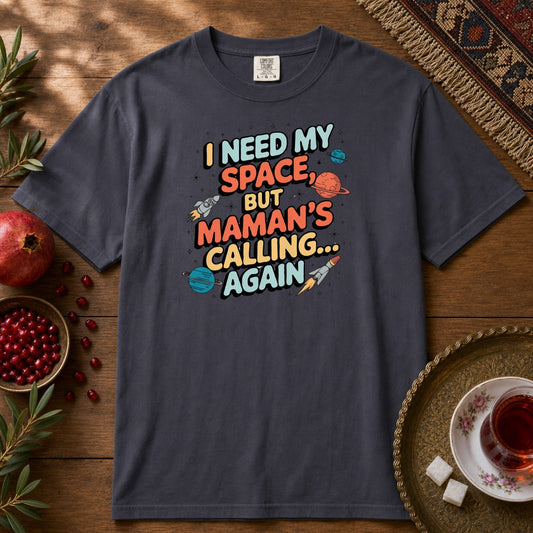 I Need My Space Premium Tee - Navy