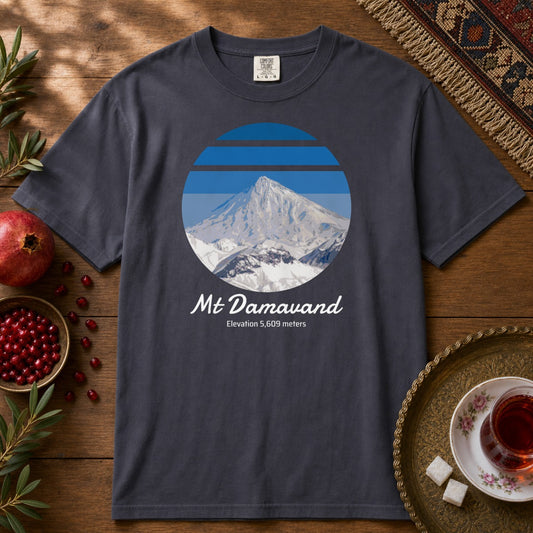 Damavand Premium Tee - Navy