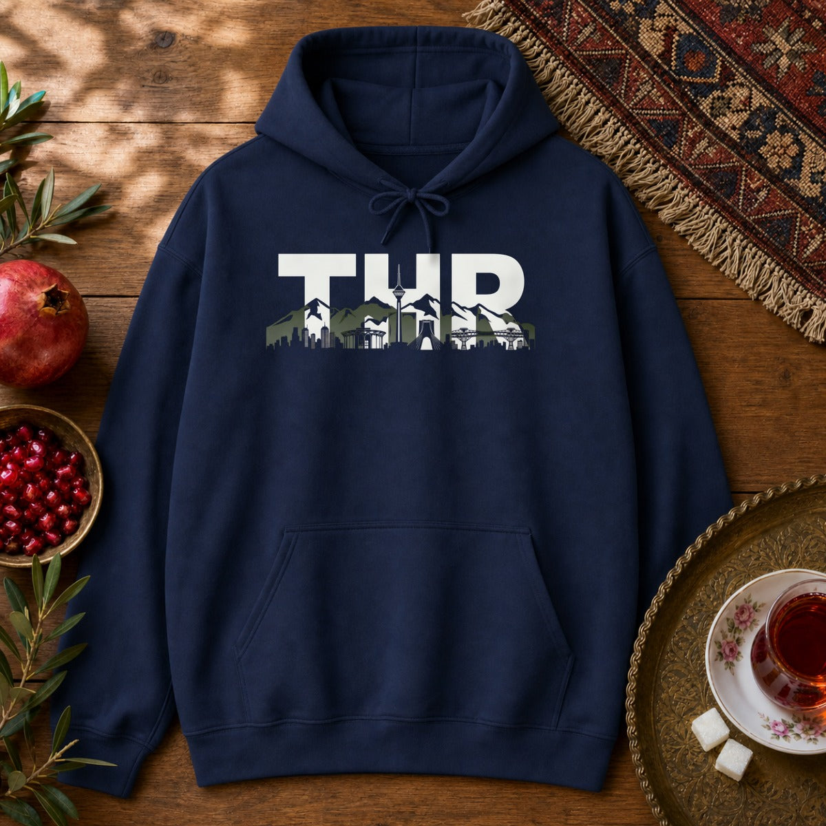 THR Hoodie - Navy