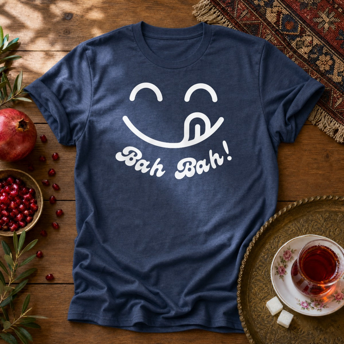 Bah Bah Unisex T-Shirt - Navy