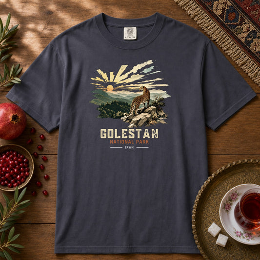 Golestan National Park 1 Premium Tee - Navy