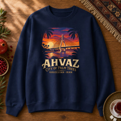 Ahvaz Bridge Sweatshirt - Navy