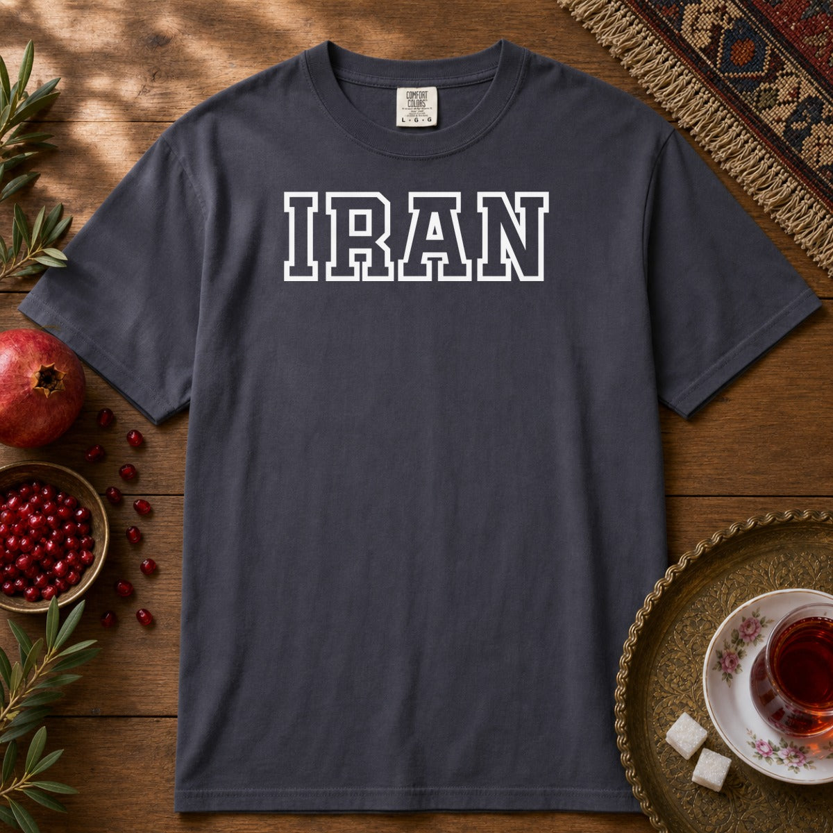 IRAN Premium Tee - Navy