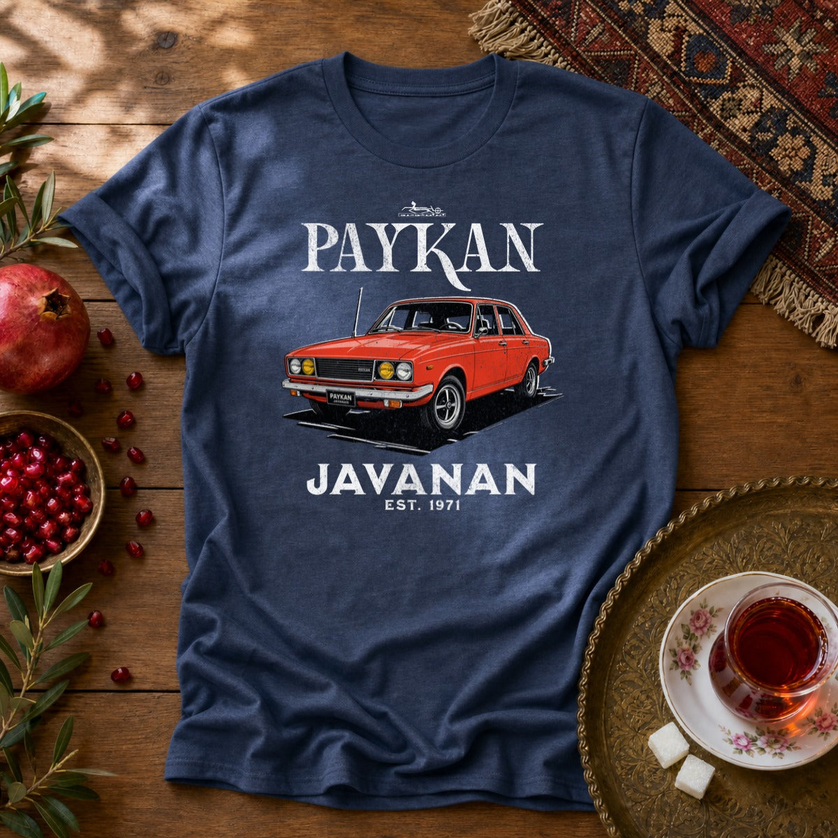 Paykan Javanan Unisex T-Shirt - Navy