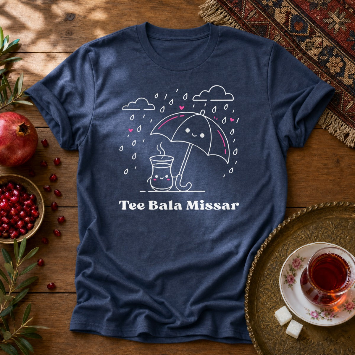 Tee Bala Missar Unisex T-Shirt - Navy