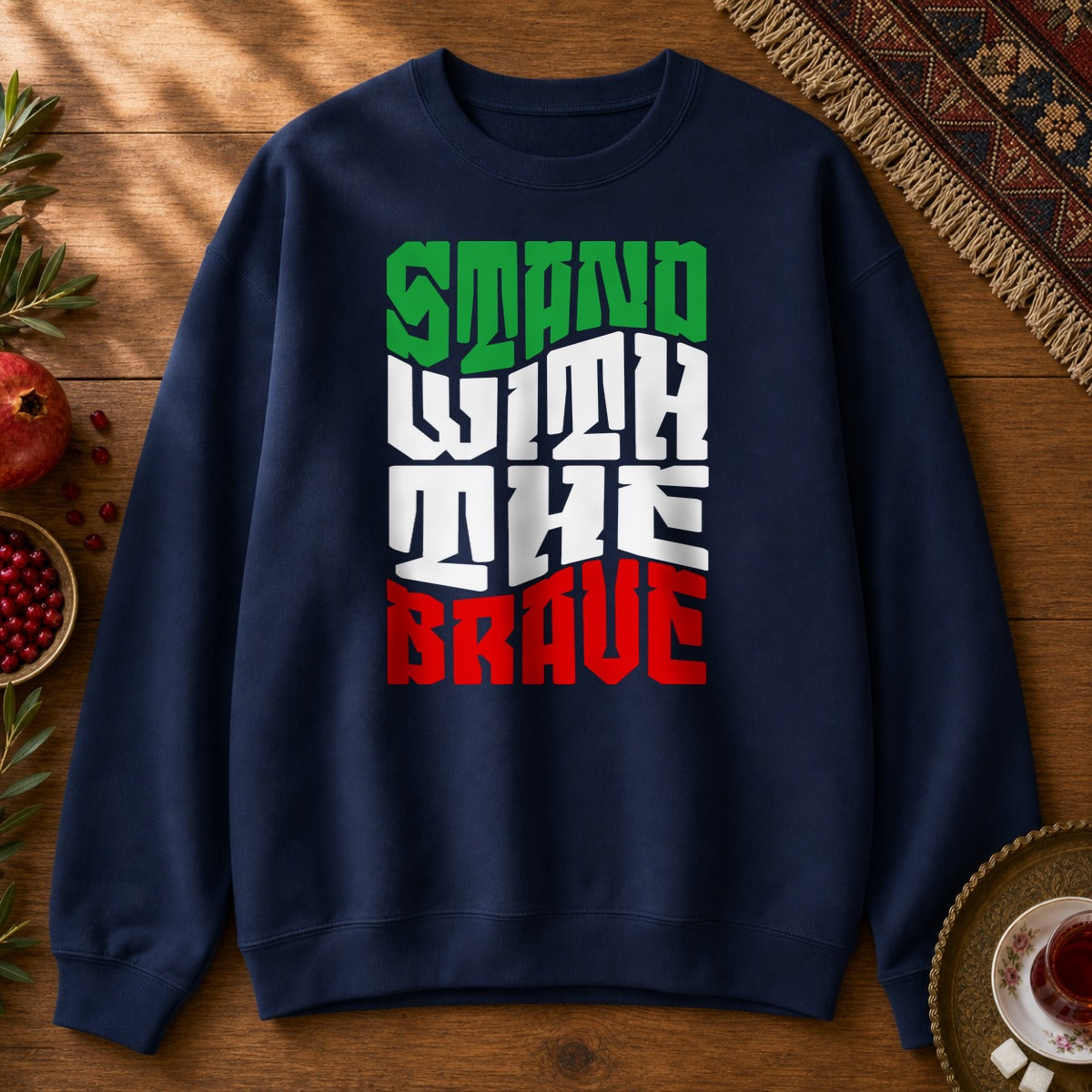 Stand with the Brave Sweatshirt - Navy