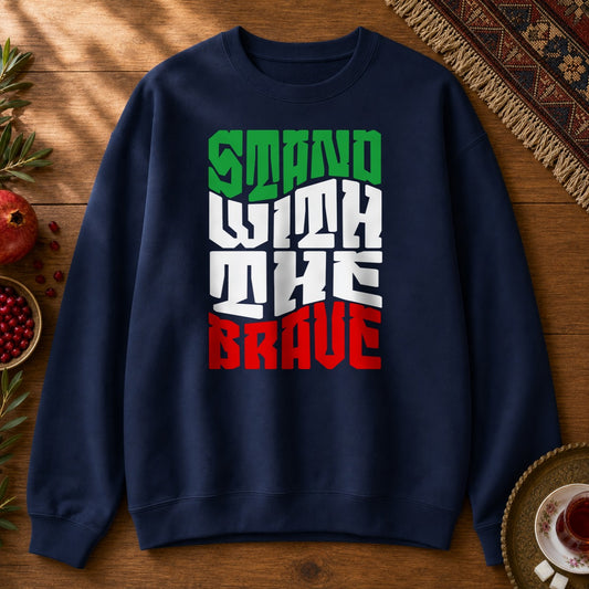 Stand with the Brave Sweatshirt - Navy
