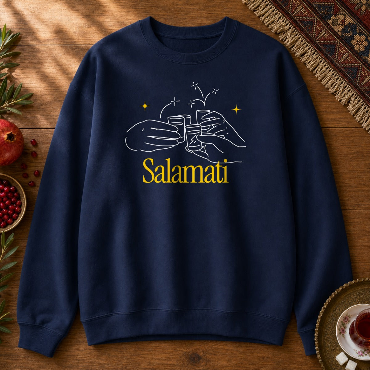 Salamati Shots Sweatshirt - Navy