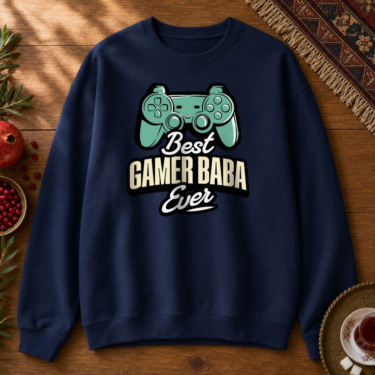 Gamer Baba Sweatshirt - Navy