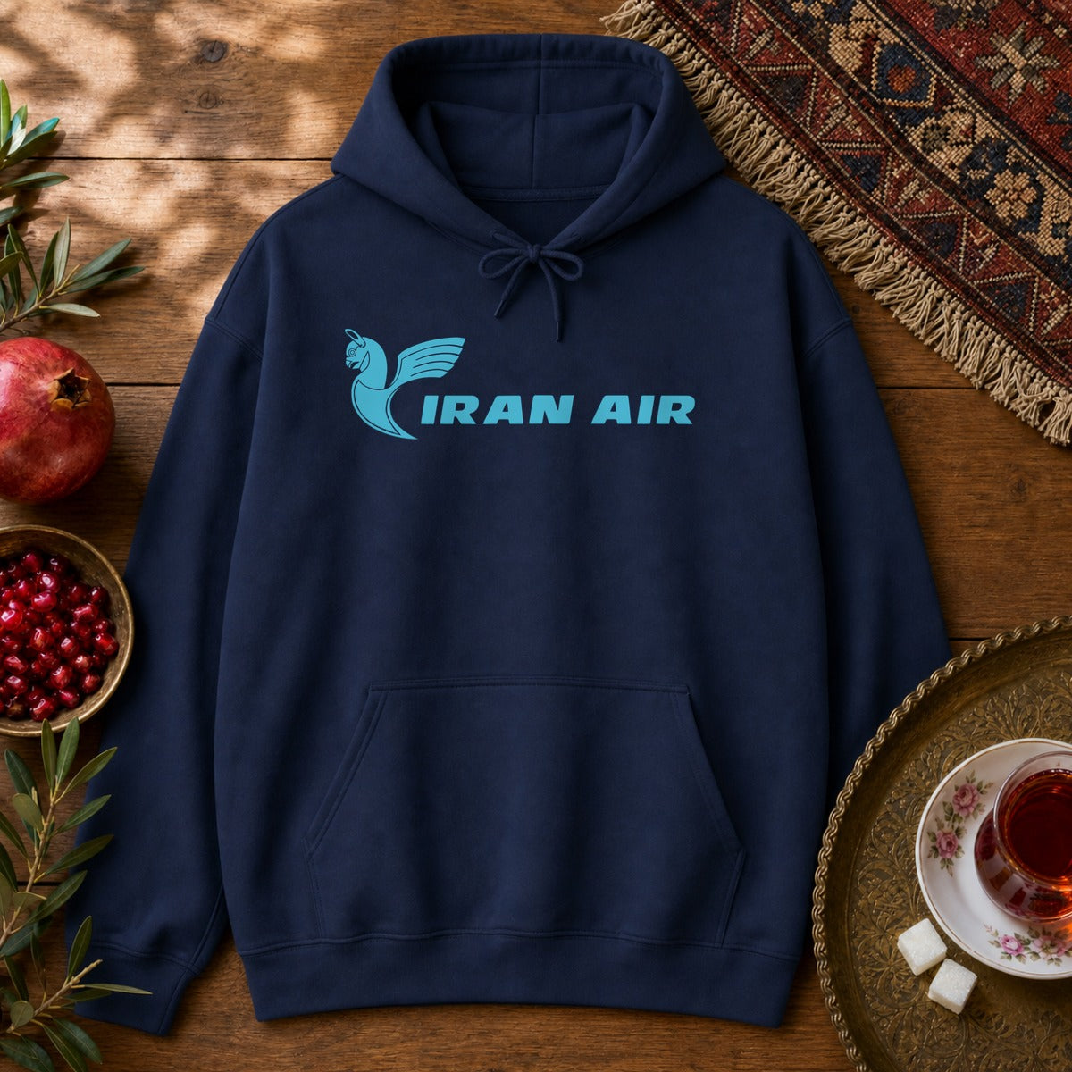 Iran Air Hoodie - Navy