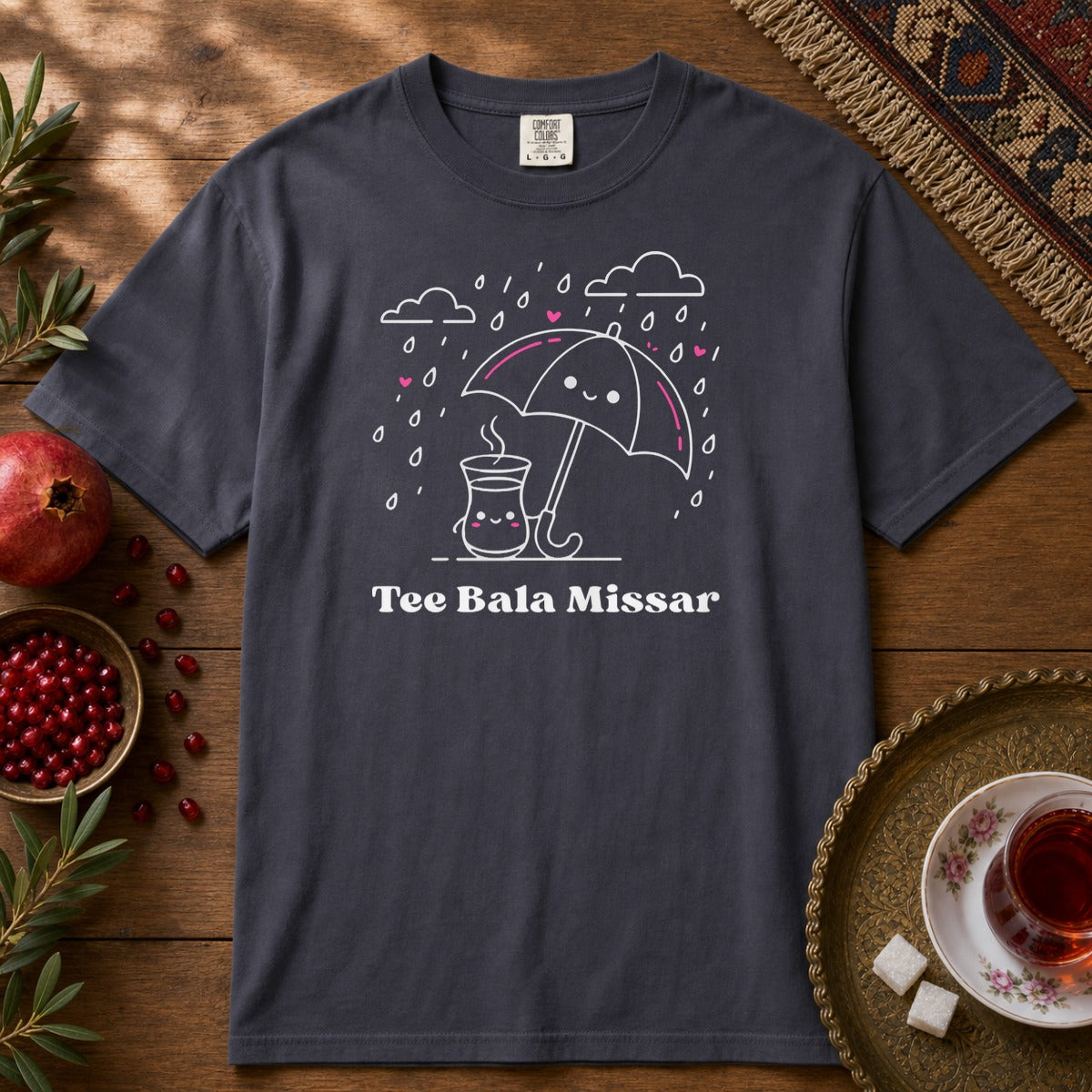 Tee Bala Missar Premium Tee - Navy