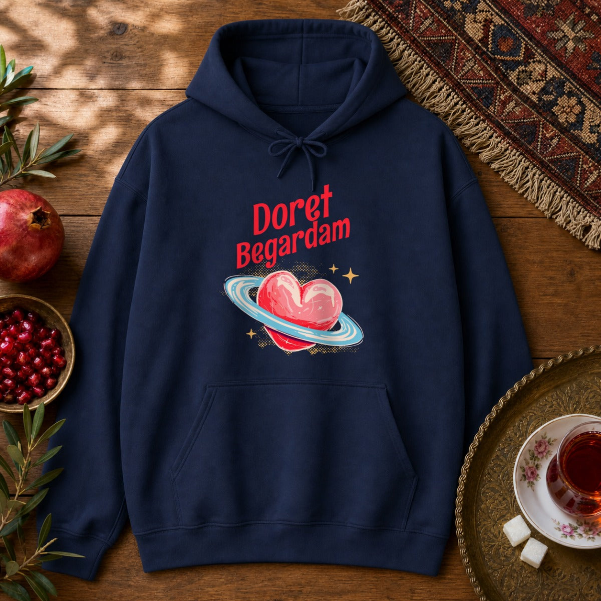 Doret Begardam Hoodie - Navy