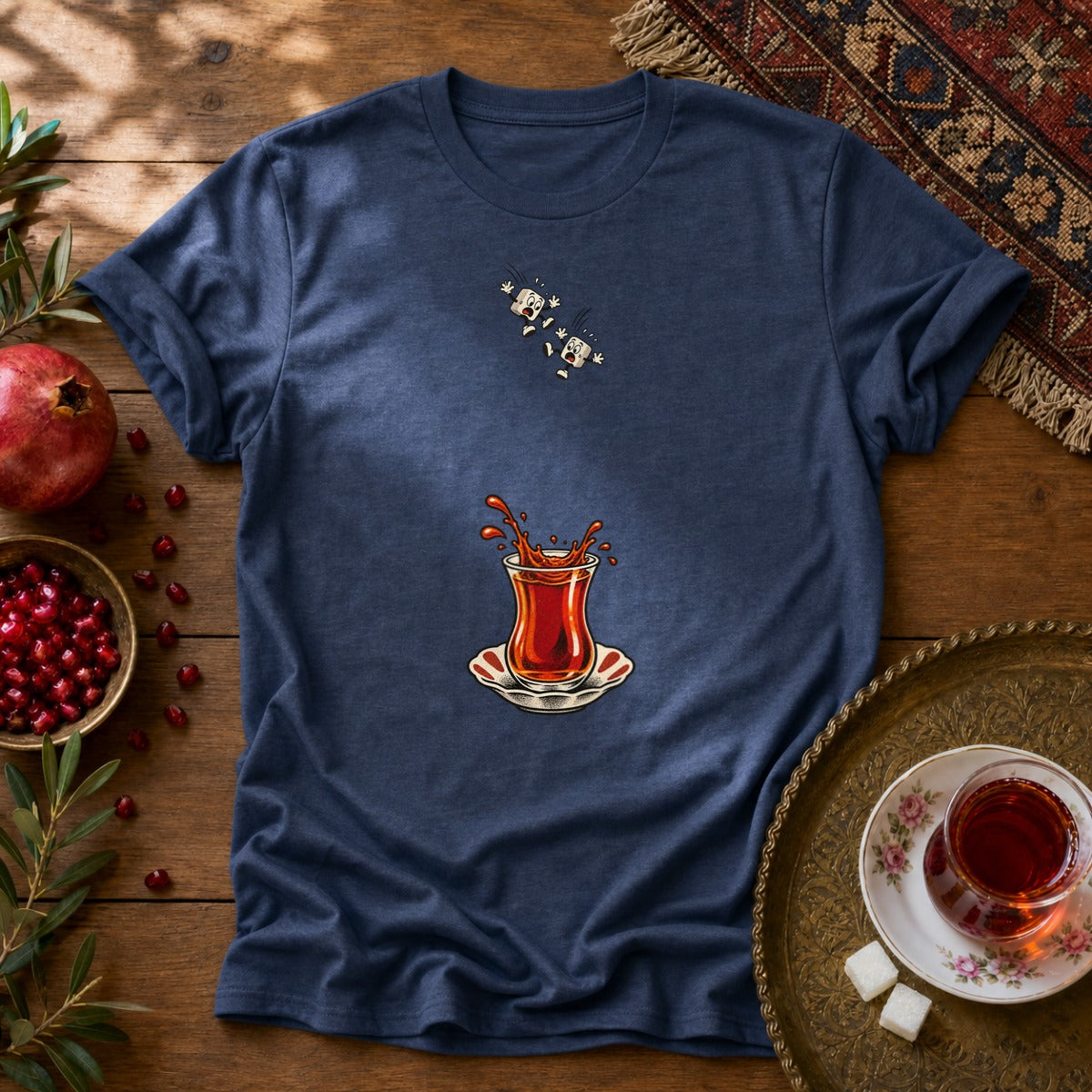 Diving Ghands Unisex T-Shirt - Navy