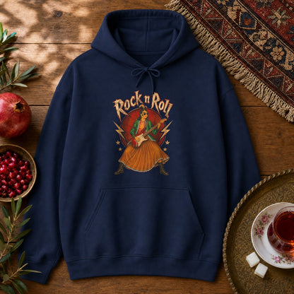 Rock n Roll Hoodie - Navy
