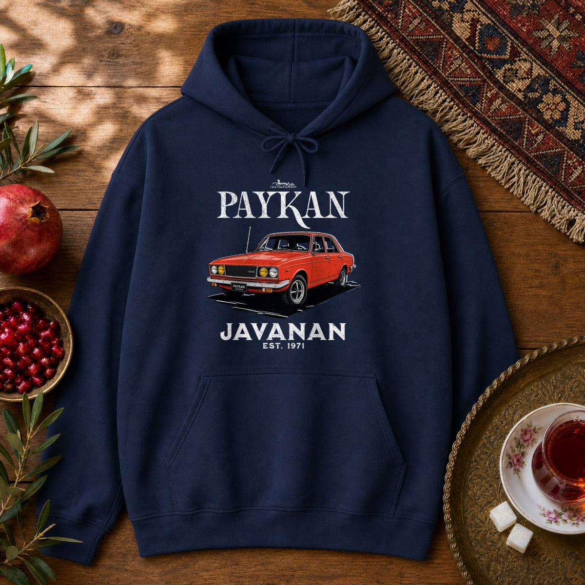 Paykan Javanan Hoodie - Navy