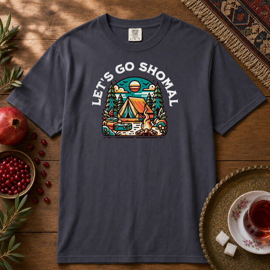 Let's Go Shomal Premium Tee - Navy