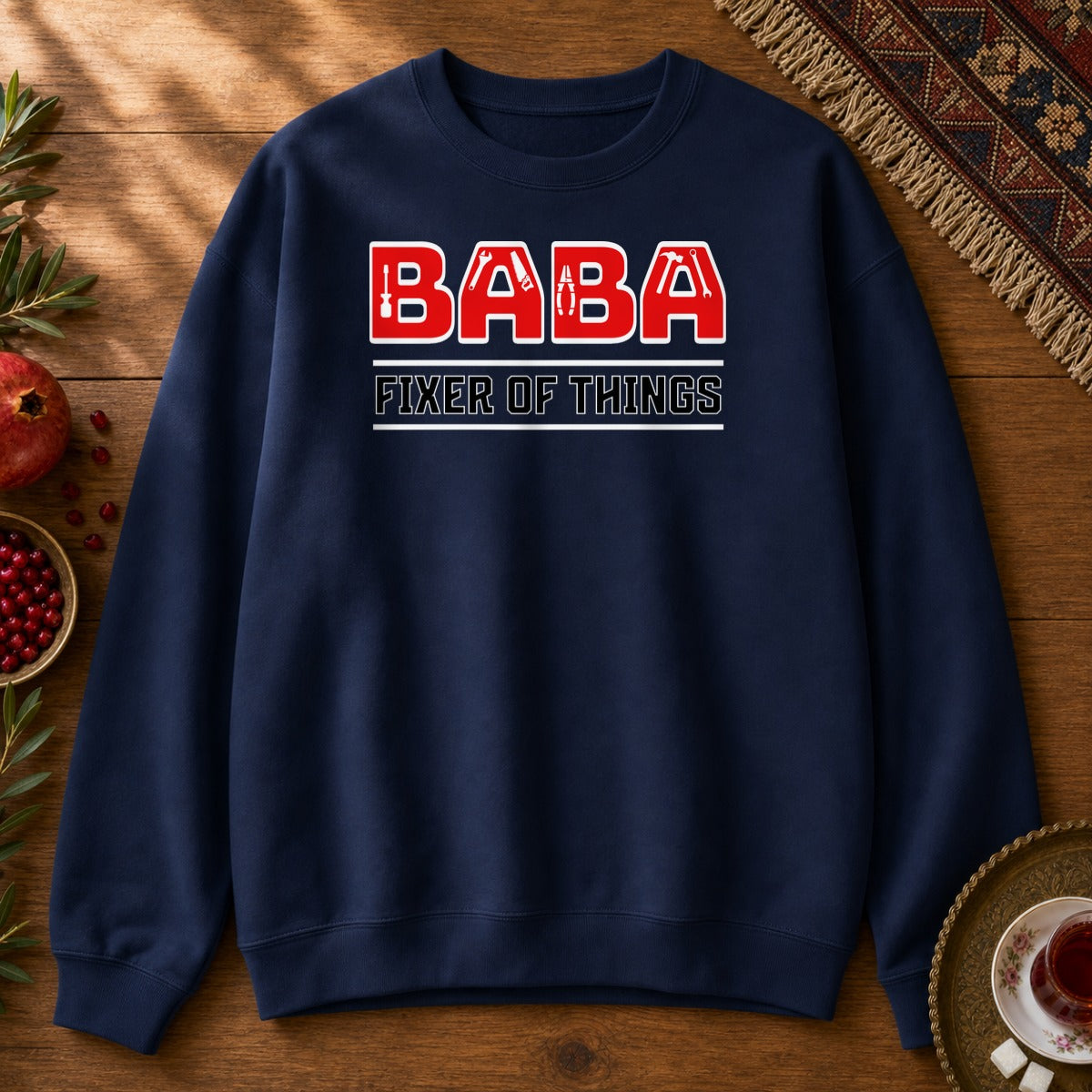 Fixer Baba Sweatshirt - Navy