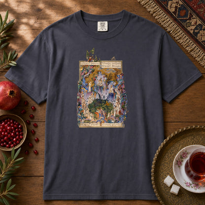 Court of Keyumars Premium Tee - Navy