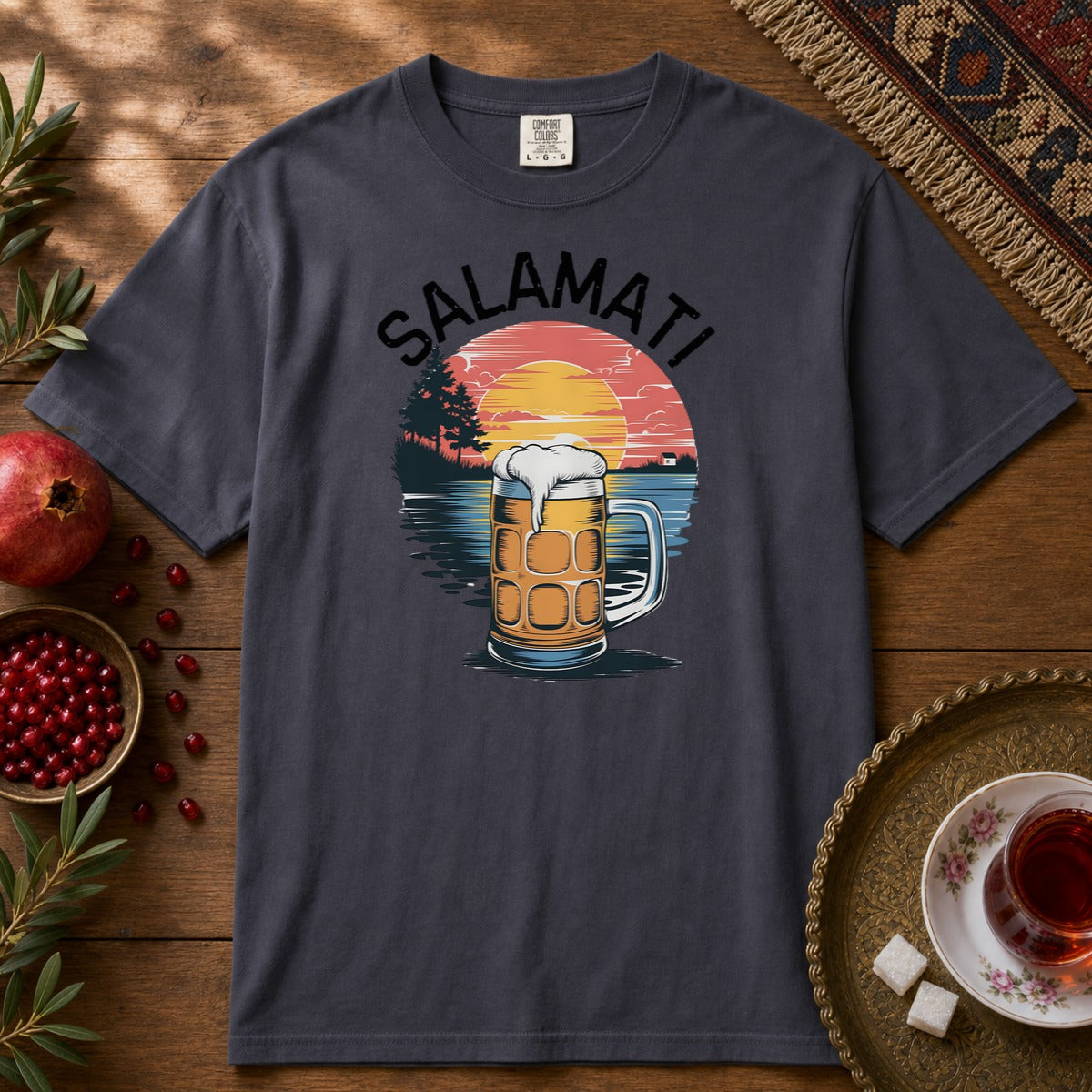 Salamati  Premium Tee - Navy