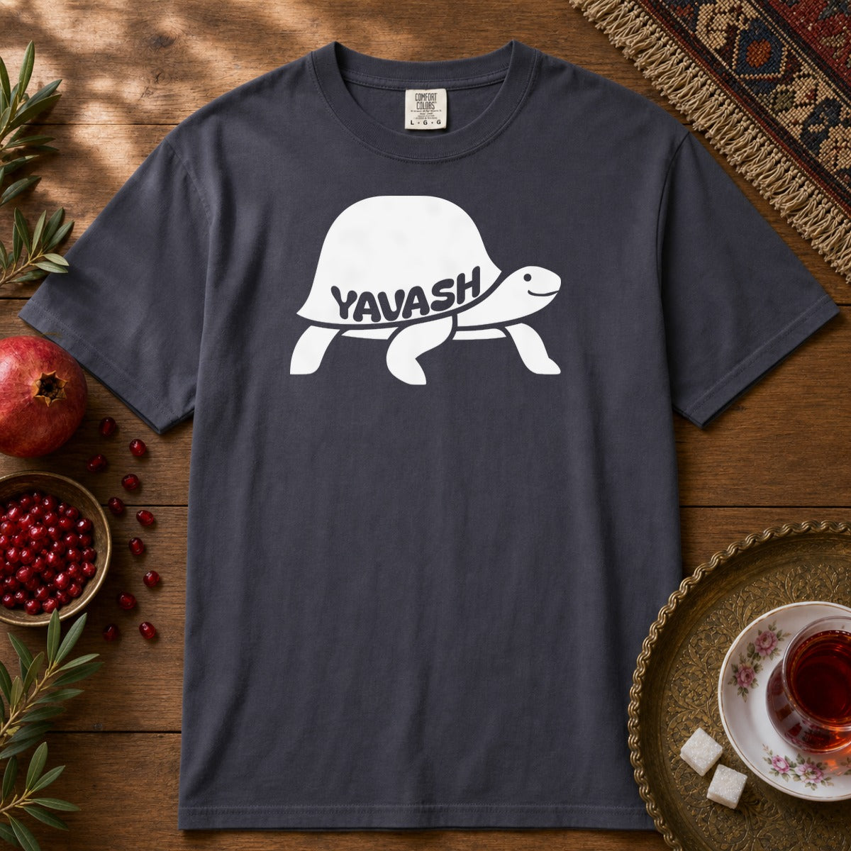 Yavash Premium Tee - Navy