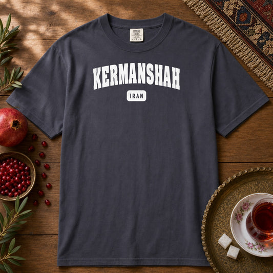 Kermanshah Premium Tee - Navy