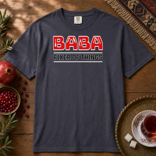 Fixer Baba Premium Tee - Navy