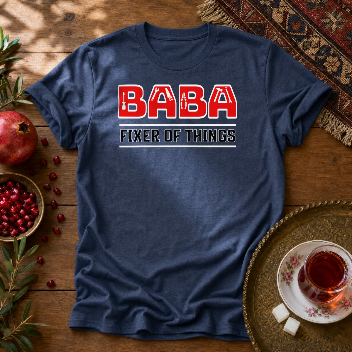 Fixer Baba Unisex T-Shirt - Navy