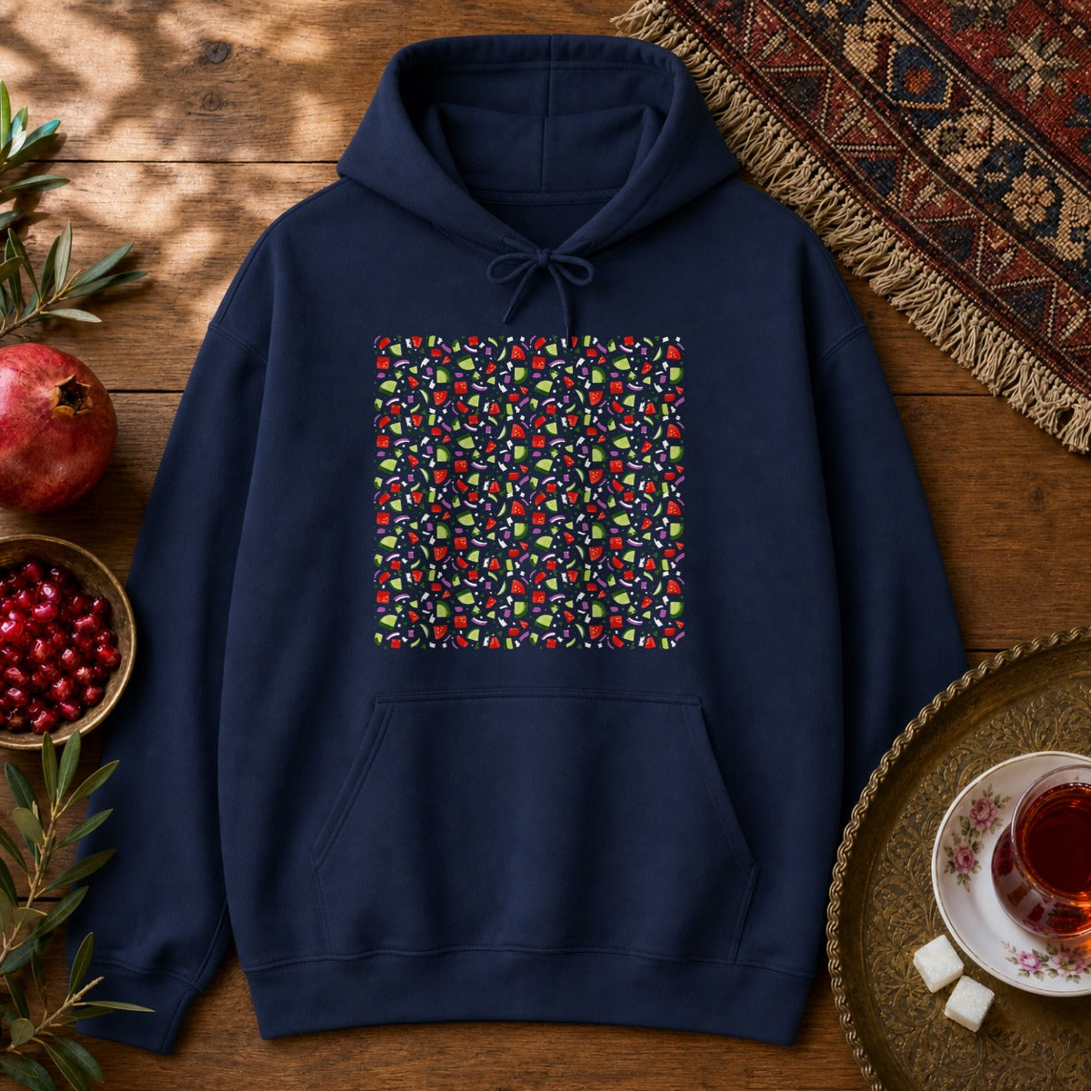 Salad Shirazi Hoodie - Navy