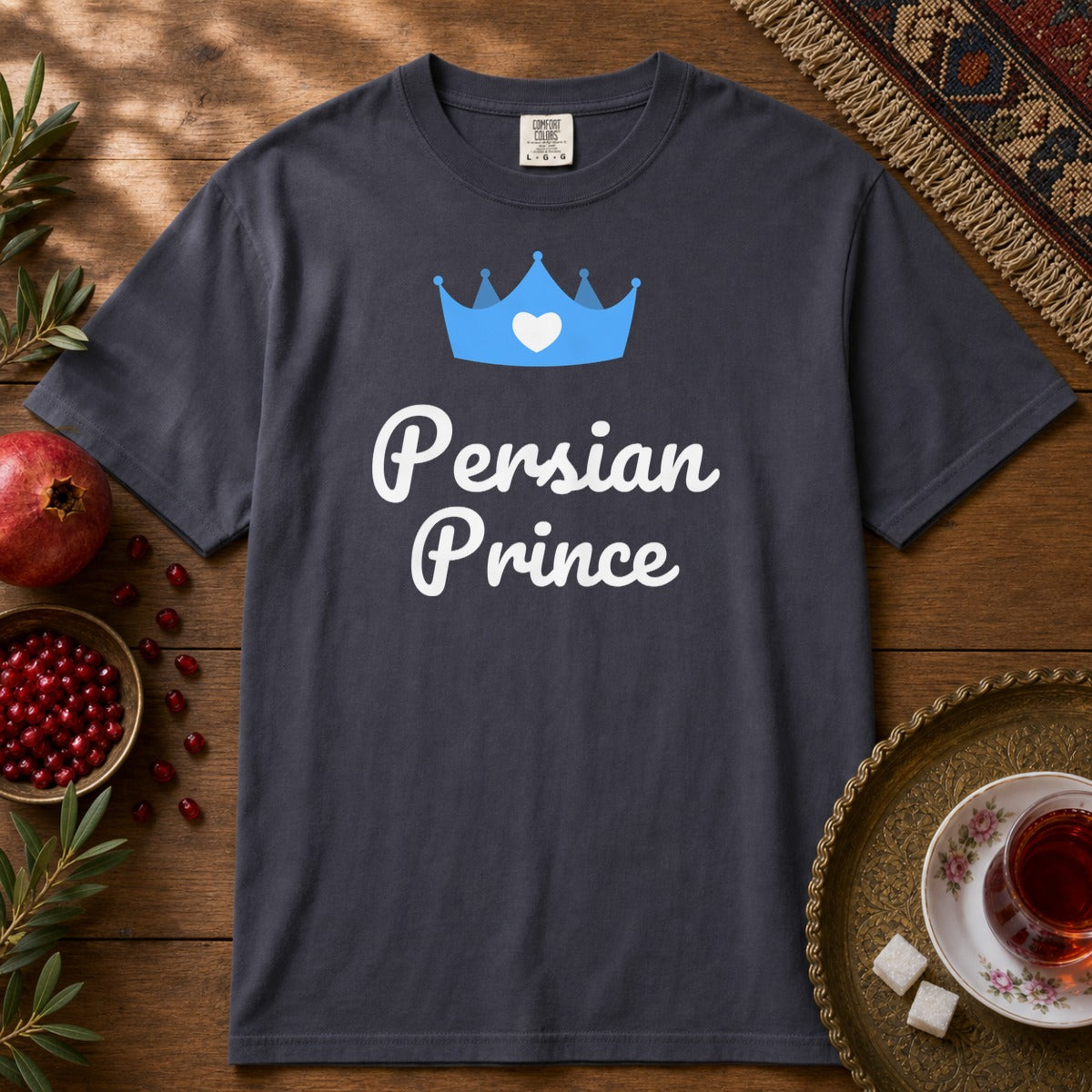 Persian Prince Premium Tee - Navy