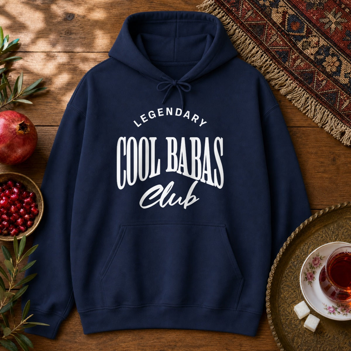 Cool Babas Club Hoodie - Navy