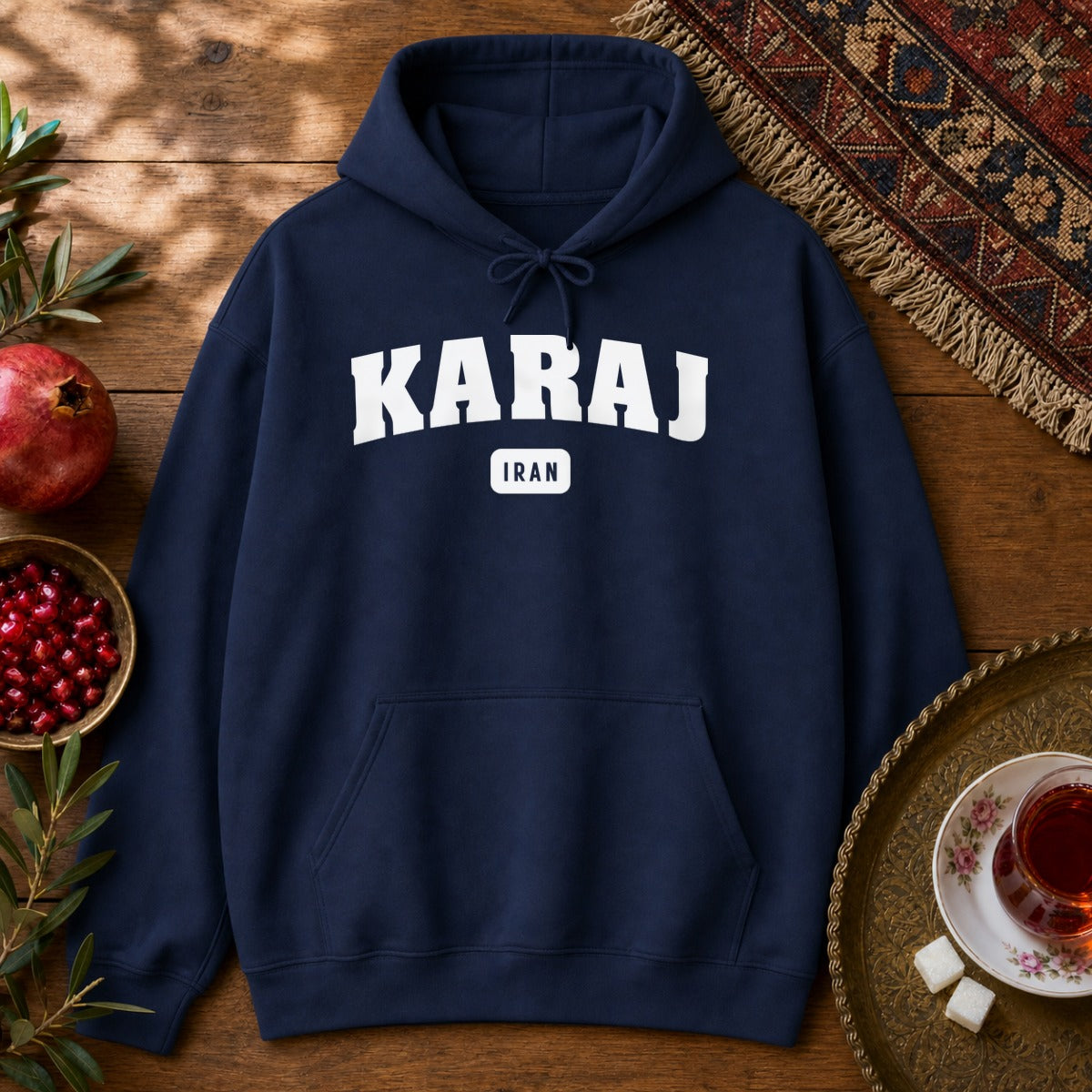 Karaj Hoodie - Navy
