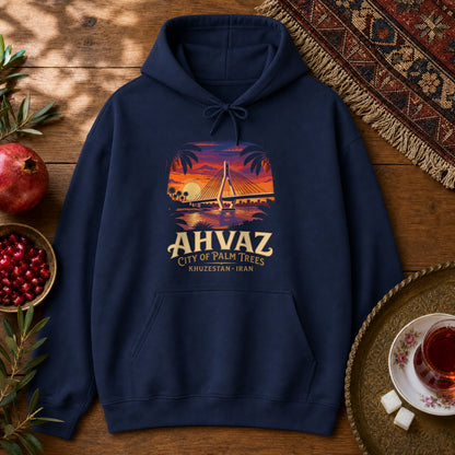 Ahvaz Bridge Hoodie - Navy