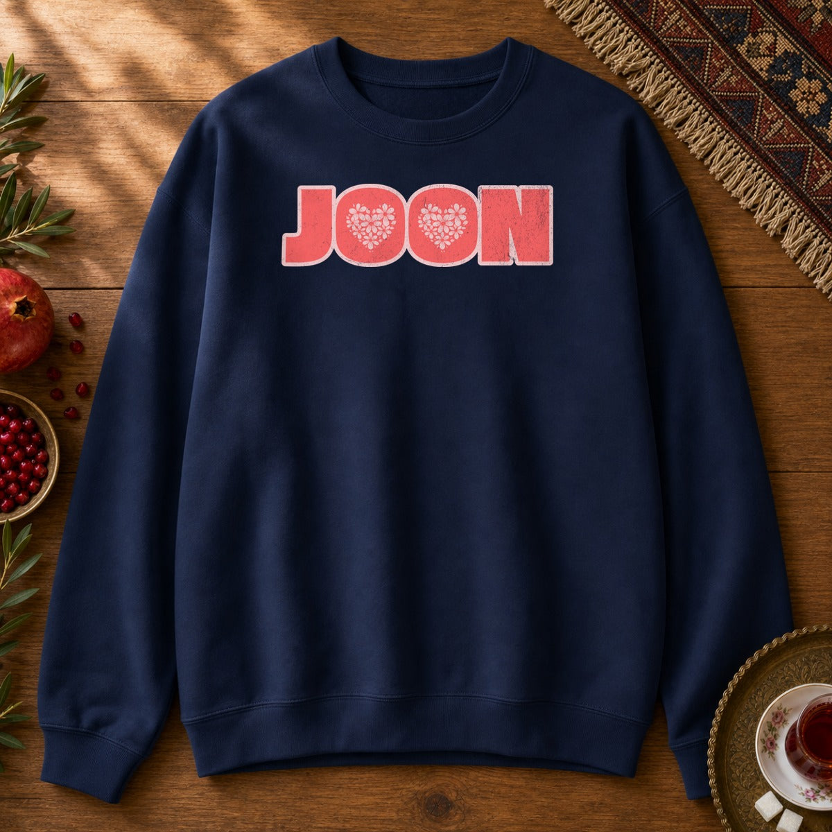 Joon Floral Sweatshirt - Navy