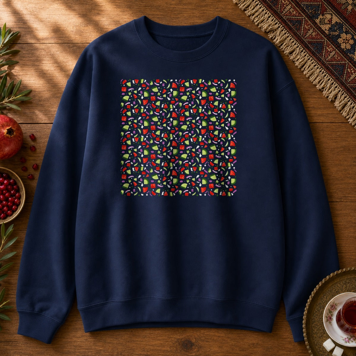 Salad Shirazi Sweatshirt - Navy