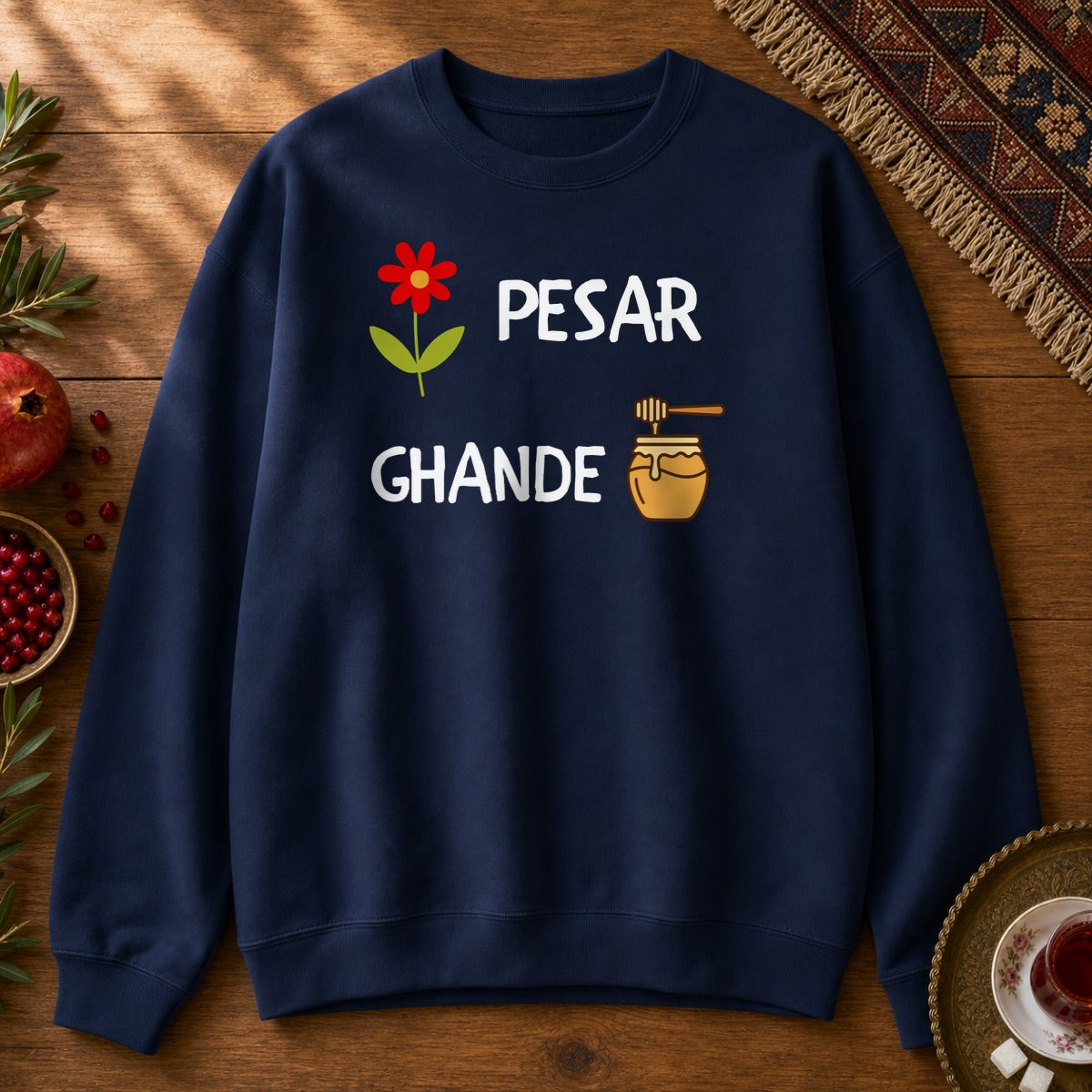 Gol Pesar Sweatshirt - Navy