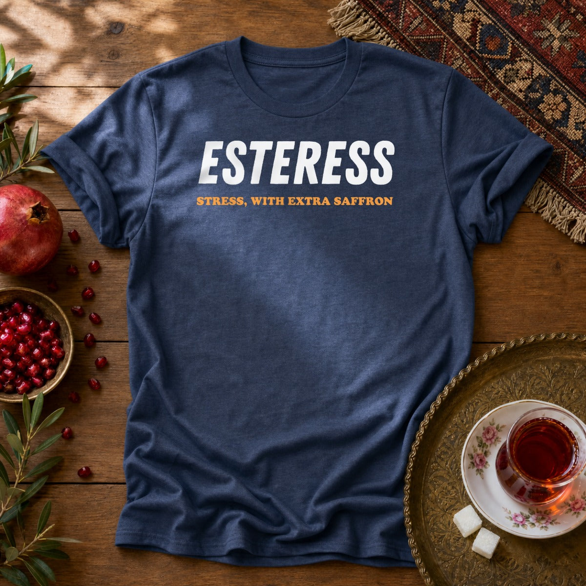 Esteress Unisex T-Shirt - Navy