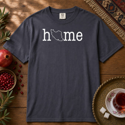 Iran Home Map Premium Tee - Navy
