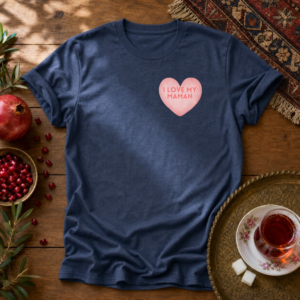 I love my Maman Unisex T-Shirt - Navy