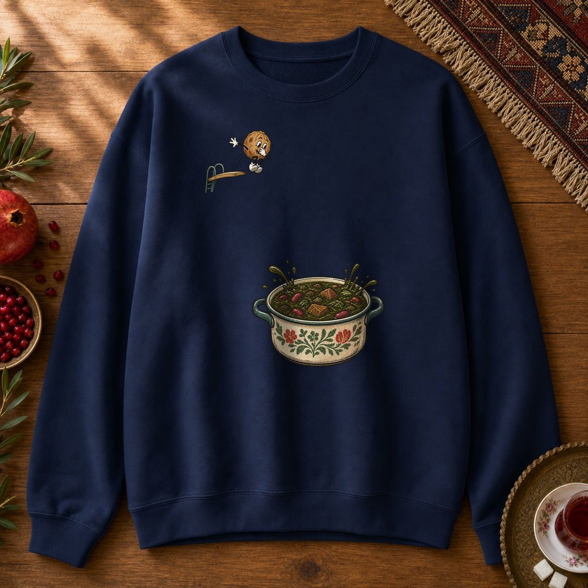 Brave Limoo Ammani Sweatshirt - Navy