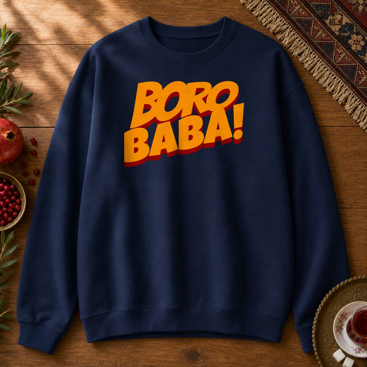 Boro Baba Sweatshirt - Navy