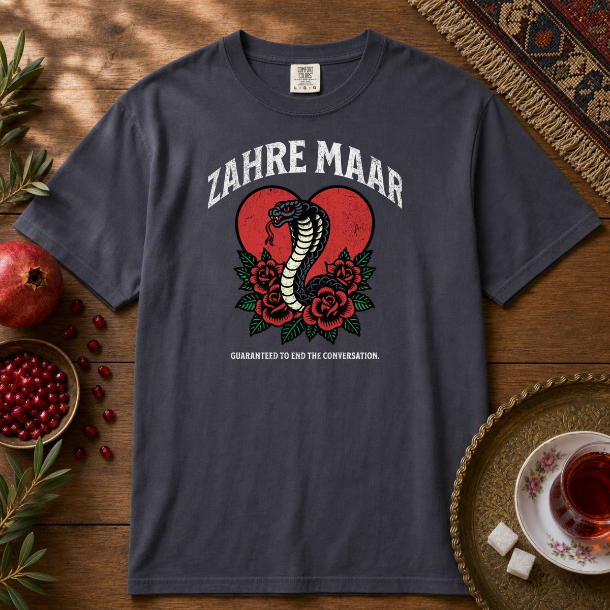 Zahre Maar Premium Tee - Navy