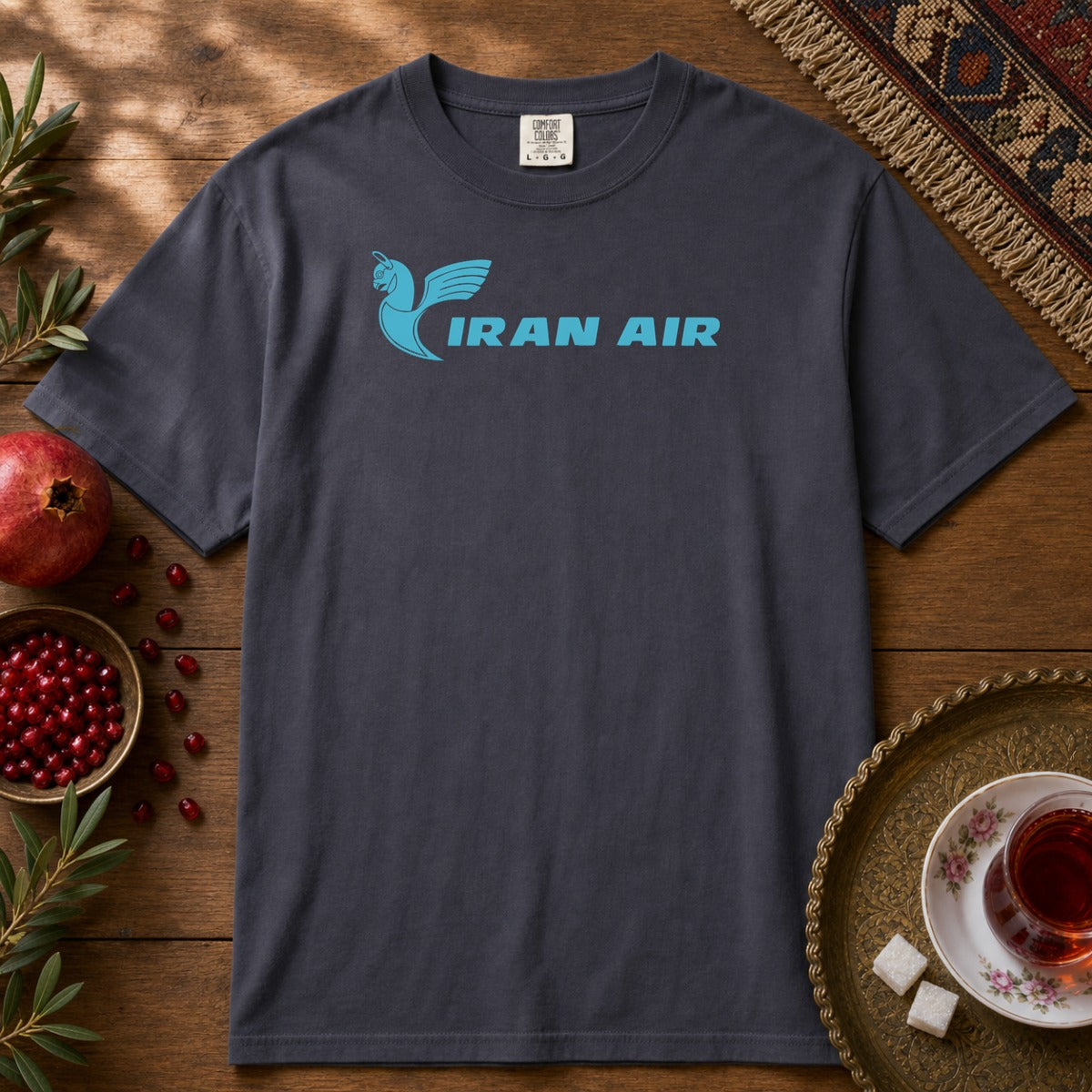 Iran Air Premium Tee - Navy