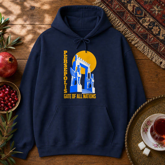 Persepolis Hoodie - Navy