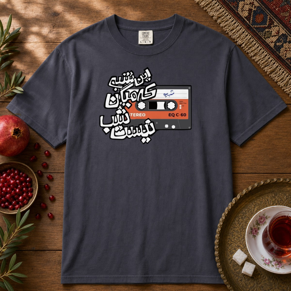 In Shab Premium Tee - Navy