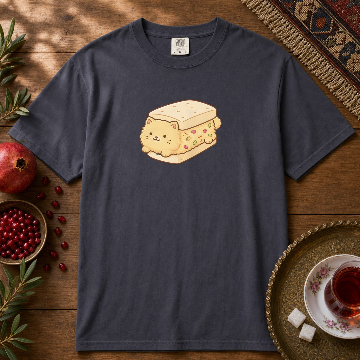 Persian Ice Cream Sonnati Premium Tee - Navy